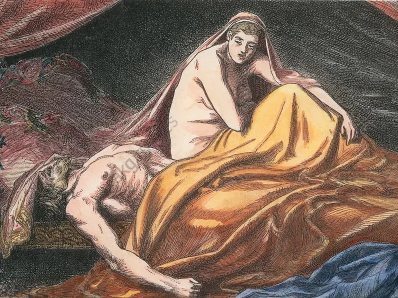 1848-Hermann Knackfuss - Morte d'Attila